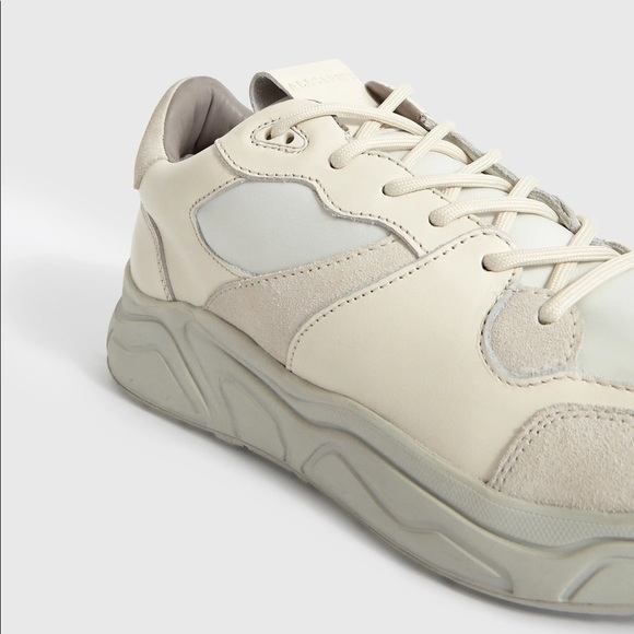 New Mens Allsaints Verge Runner Low Top 